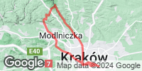 Track GPS Dolina Prądnika i Bolechowicha zimowo